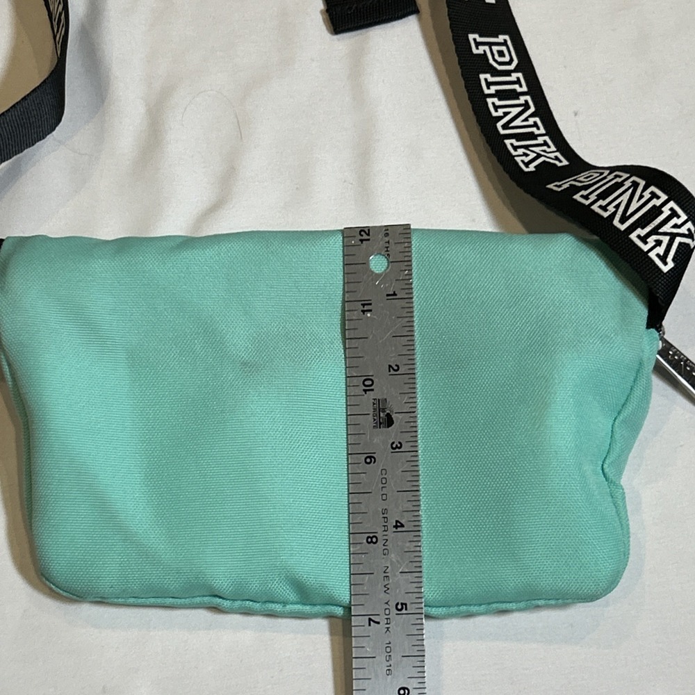 Victorias Secret PINK‎ TealWe Run This Beach Fanny Pack Waist Bag Purse & Koozie - Picture 6 of 8